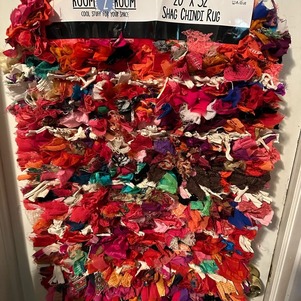 Shag Chindi Rug - Picture 2 of 5